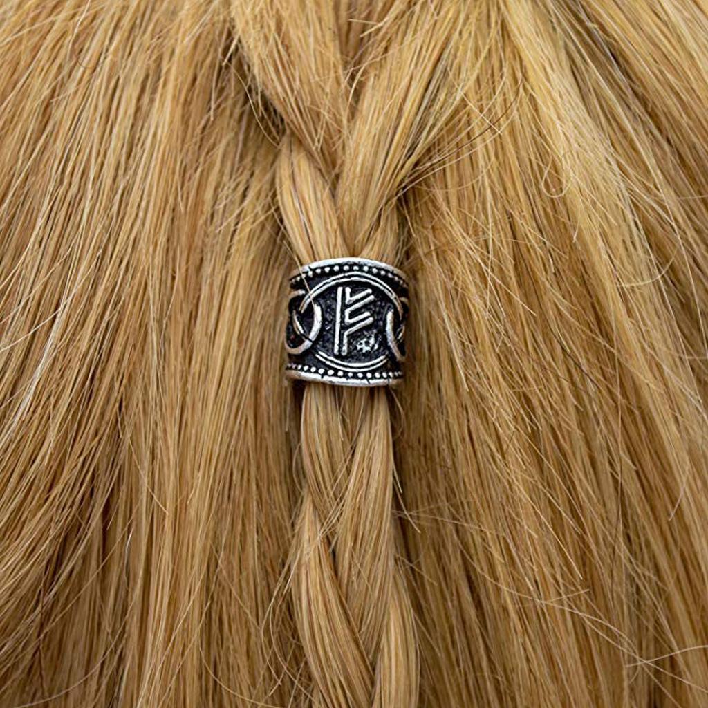 Rune Beard 24 Set Charm - Beards, , Jewellery