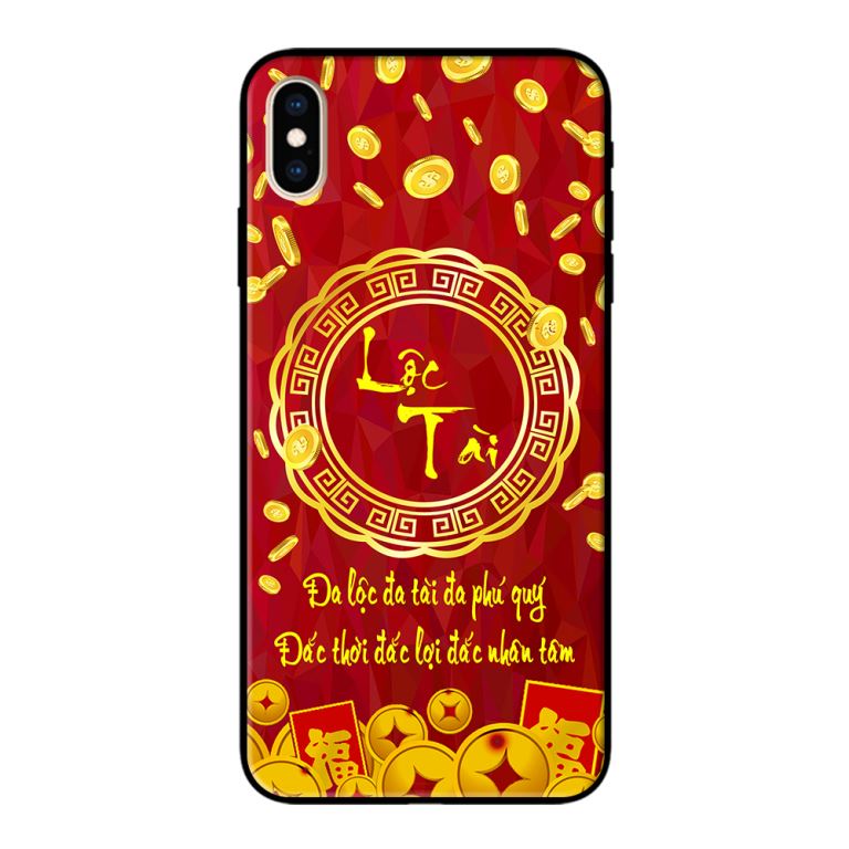 Ốp lưng in cho Iphone XS Mẫu Tết 2020  - Hàng chính hãng