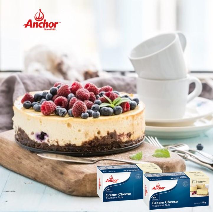 Cream Cheese Anchor New Zealand khối 1kg