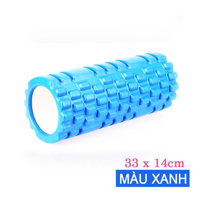 Con lăn Foam Roller Massage, dãn cơ tập Gym, Yoga bản 33x13 đủ loại