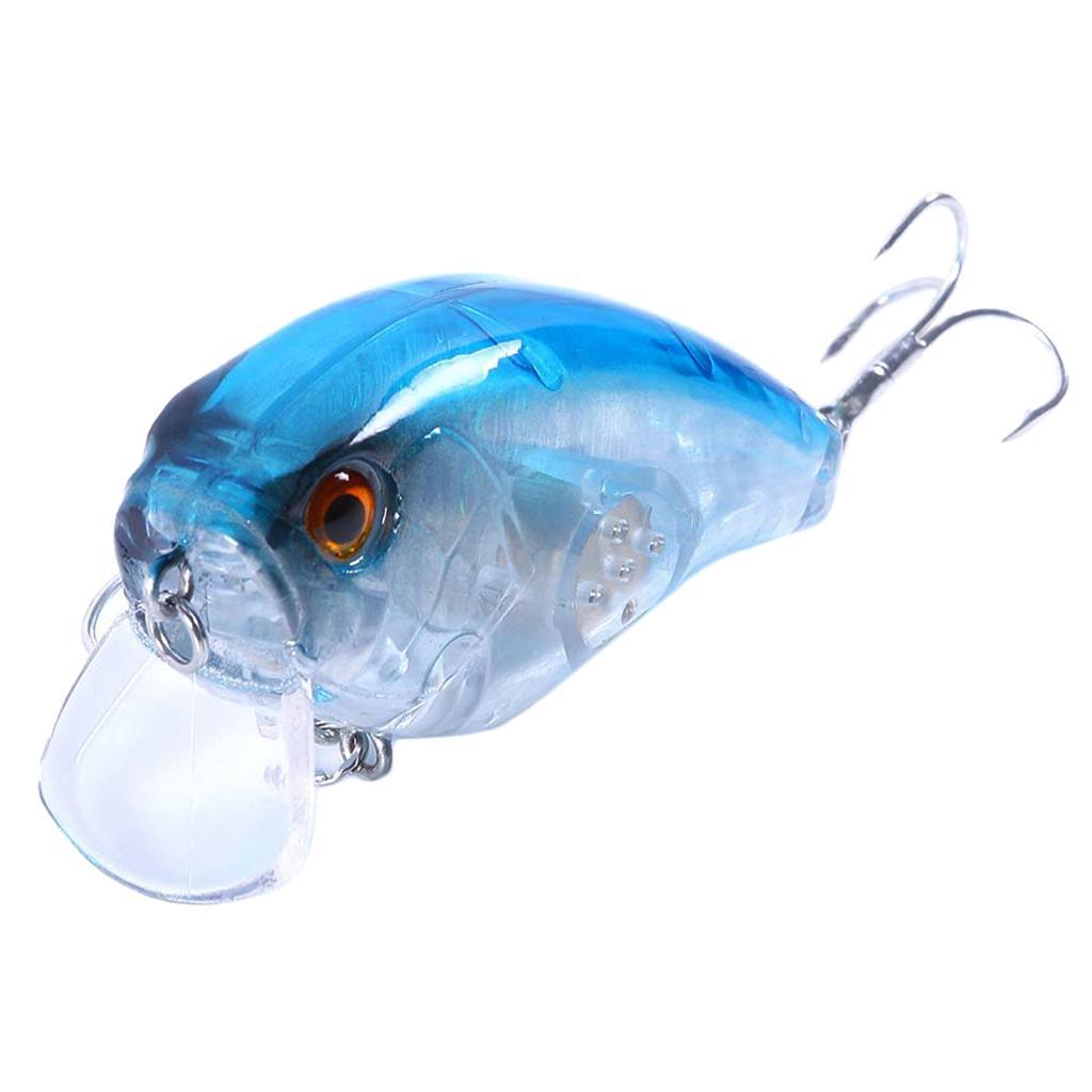 1pcs Colorful Crankbaits Fishing Lure Hard Bait For Bass Trout Perch