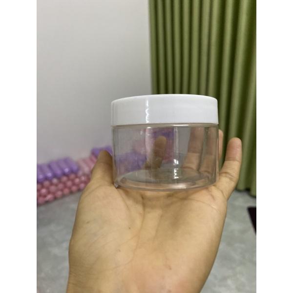 Hủ 100gr nắp trắng đục