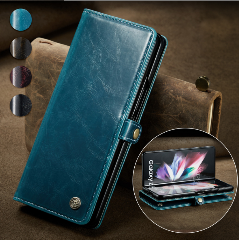 Bao Da dành cho Samsung Galaxy Z Fold3 nhiều màu