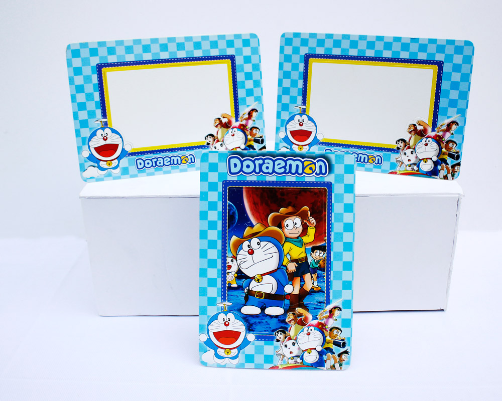 Set đồ trang trí sinh nhật thôi nôi giá rẻ Doraemon