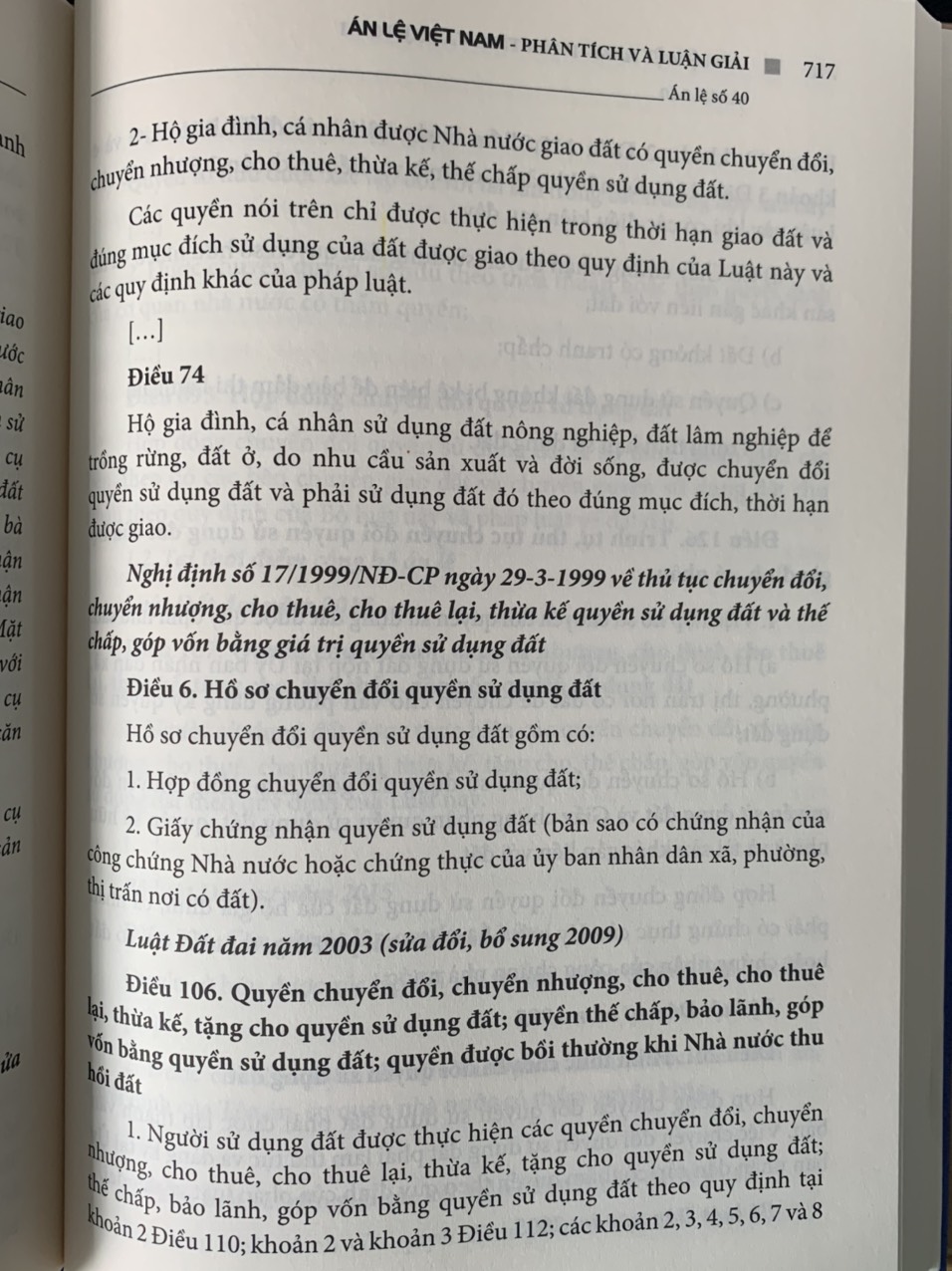 Án lệ Việt Nam - Phân tích và luận giải tập 1