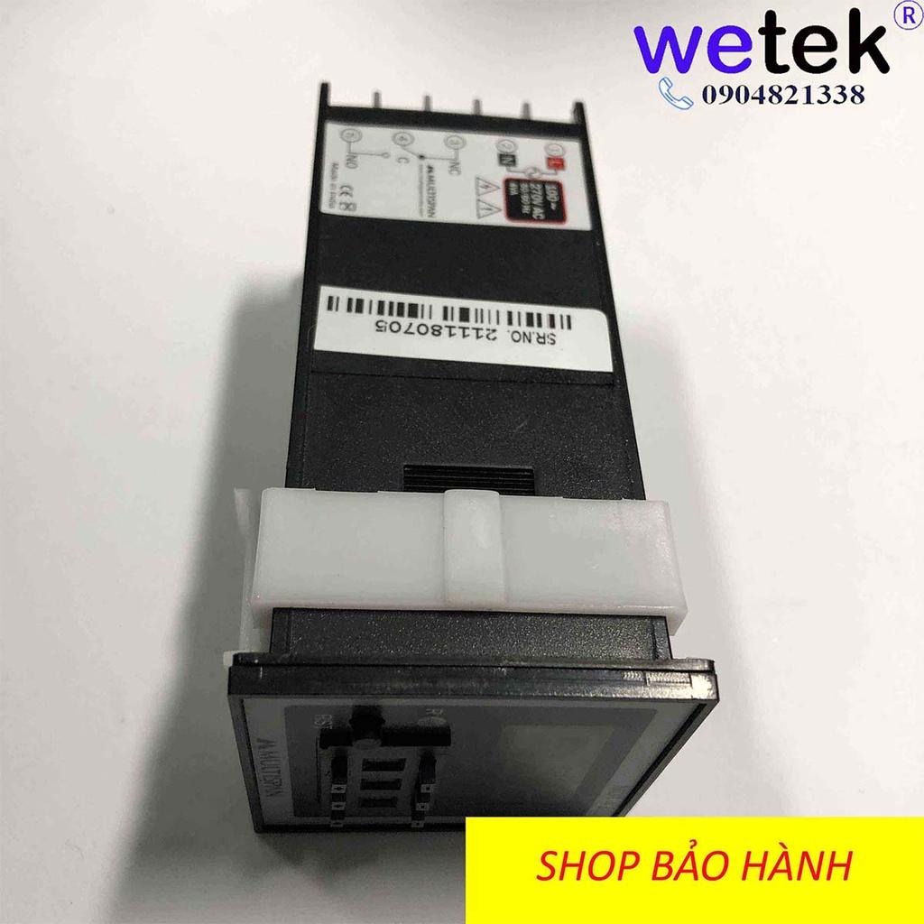 Multispan MDT 4310 Timer kiểu cơ, lắp mặt cánh tủ, phím xoay, màn LED, dải siêu rộng 0s-999h