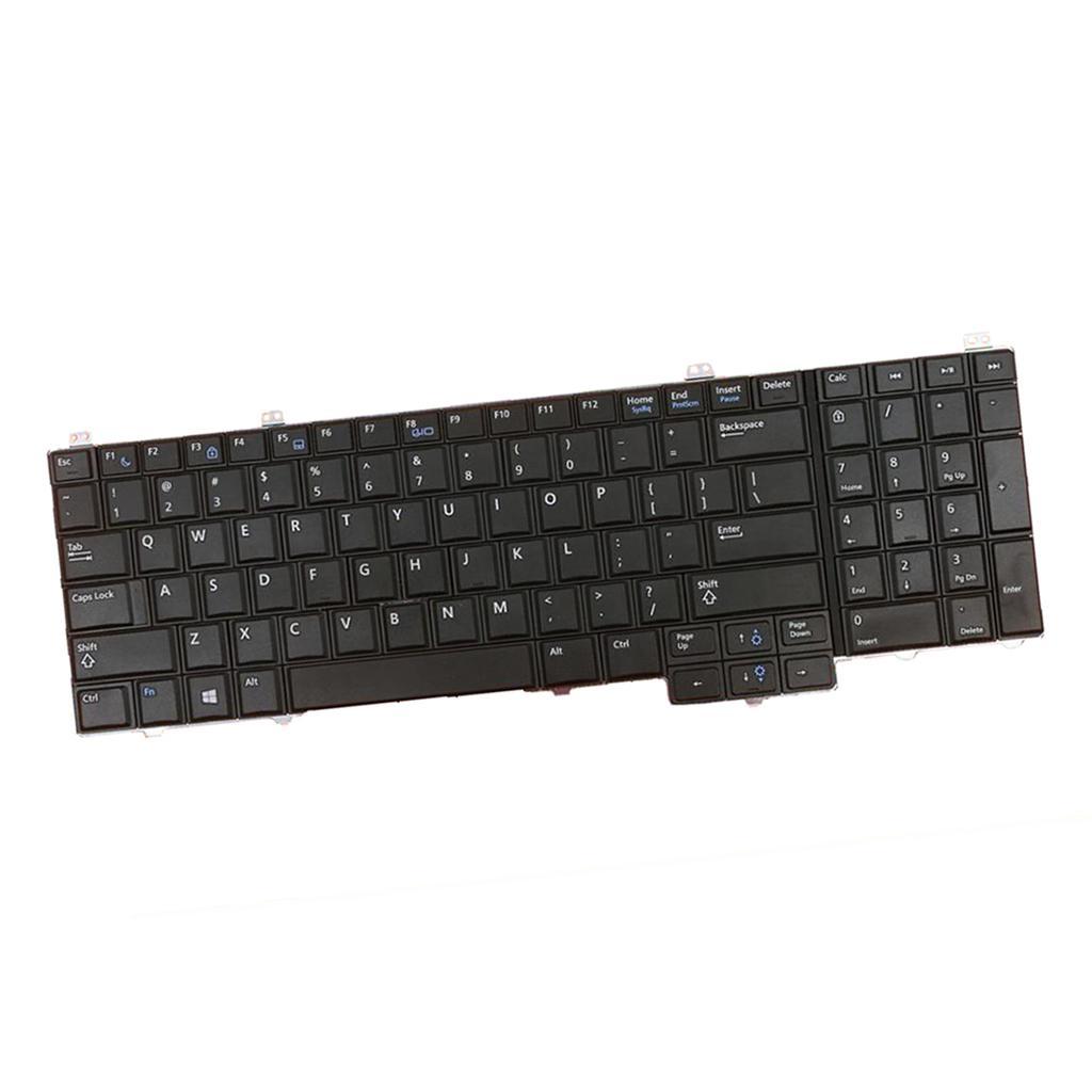 US Layout Keyboard Replacement for Dell Latitude E5540 Laptop Computer Black