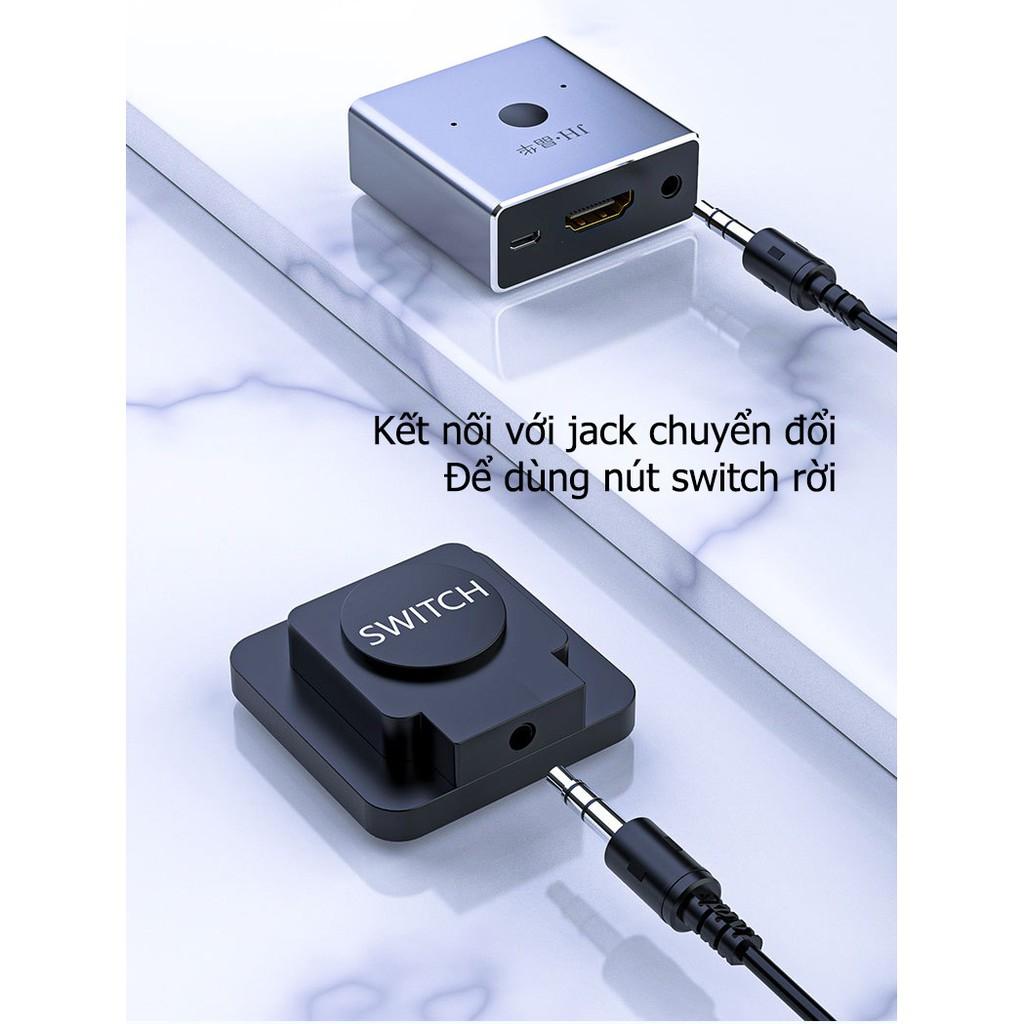 Switch Splitter HDMI 2 cổng, hỗ trợ 2 chiều 4K*2K - Jinghua Q521 - Hồ Phạm