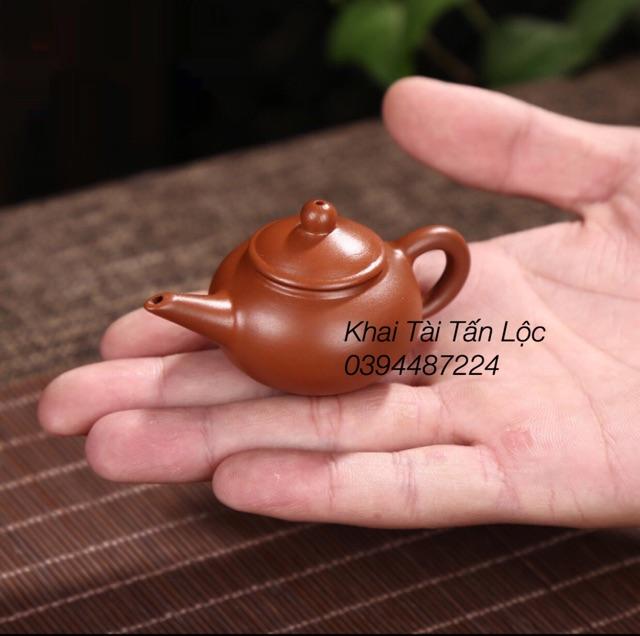 Ấm trà tử sa mini  trang trí