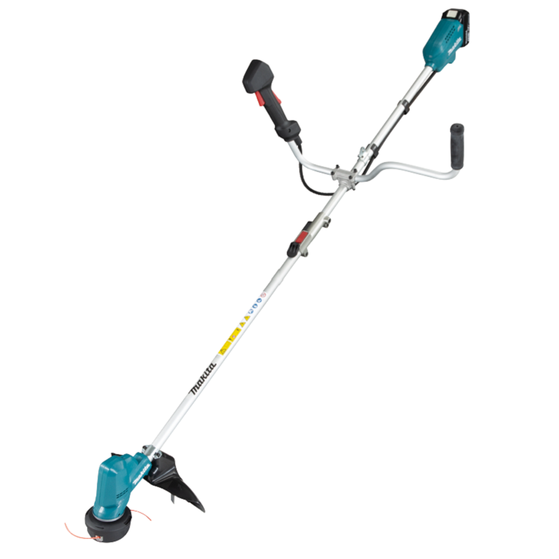MÁY CẮT CỎ DÙNG PIN MAKITA 18V/5.0AH TRỤC M8 DUR191URT1 - HÀNG CHÍNH HÃNG