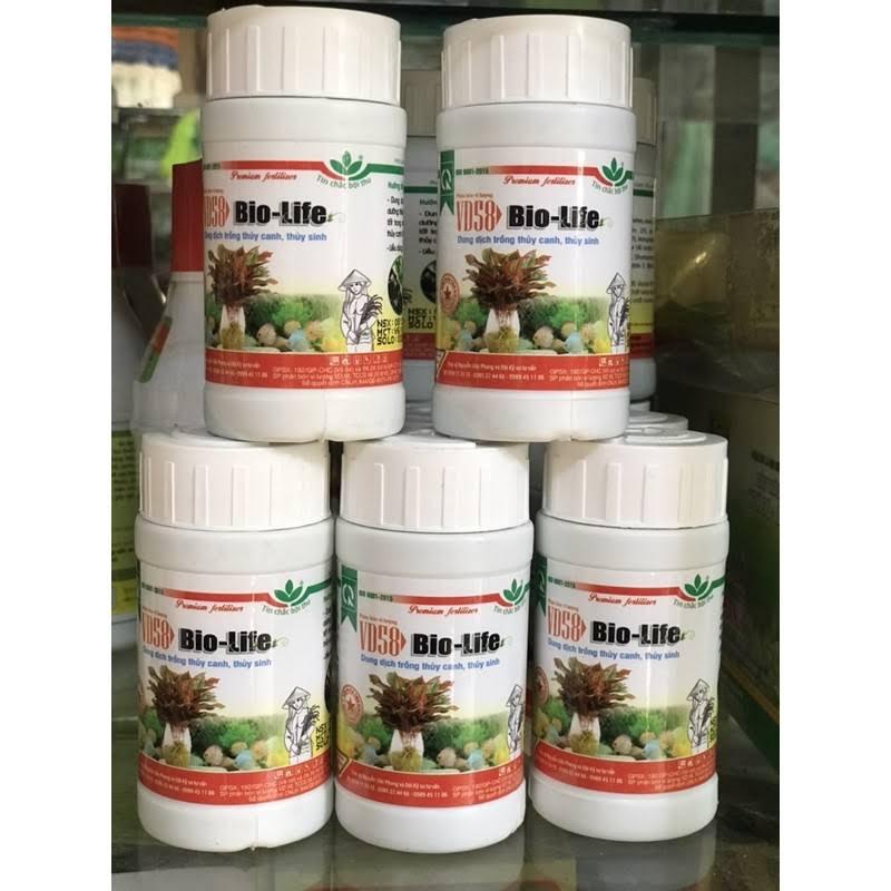 BIO - LIFE DUNG DỊCH TRỒNG THỦY CANH ,CUNG CẤP DƯỠNG CHẤT CHO CÂY TRỒNG THỦY SINH 100ml