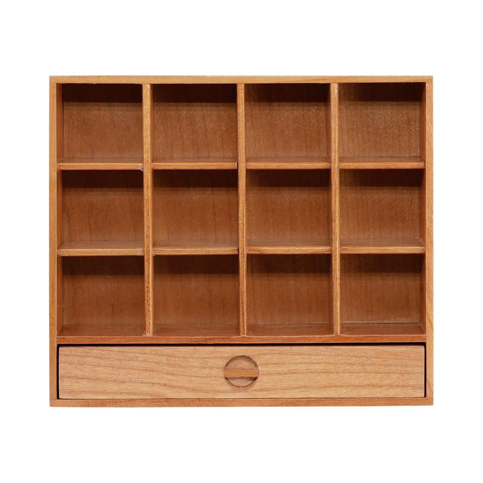 Dollhouse Miniature Storage Rack DIY Scene Model Miniature Dollhouse Decoration Accessories for Kitchen Decoration