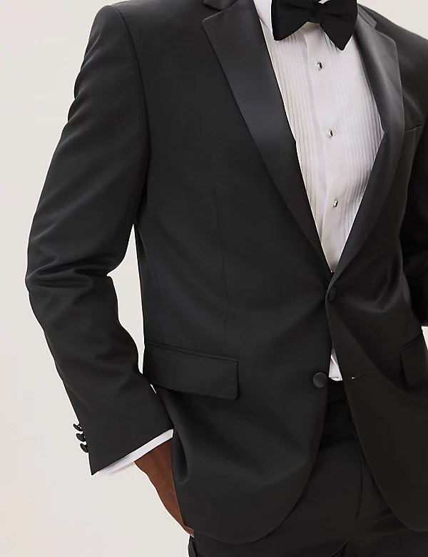 Regular fit blazer jacket M/rks and Sp#ncer dành cho NAM. Đẹp và chất. Lót Đỏ