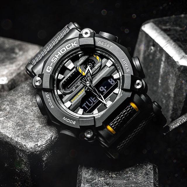 Đồng Hồ Nam Dây Nhựa Casio G-Shock GA-900-1A Chính Hãng - GA-900-1ADR