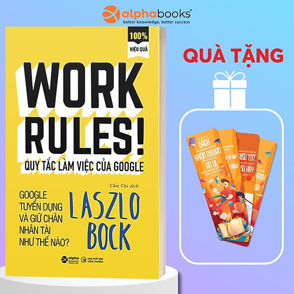 Sách Quy tắc làm việc của Google - Alphabooks - BẢN QUYỀN