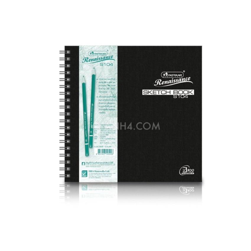 Tập Sketch - tập giấy vẽ MSTA S104 25x25.5cm 100gr 50 tờ