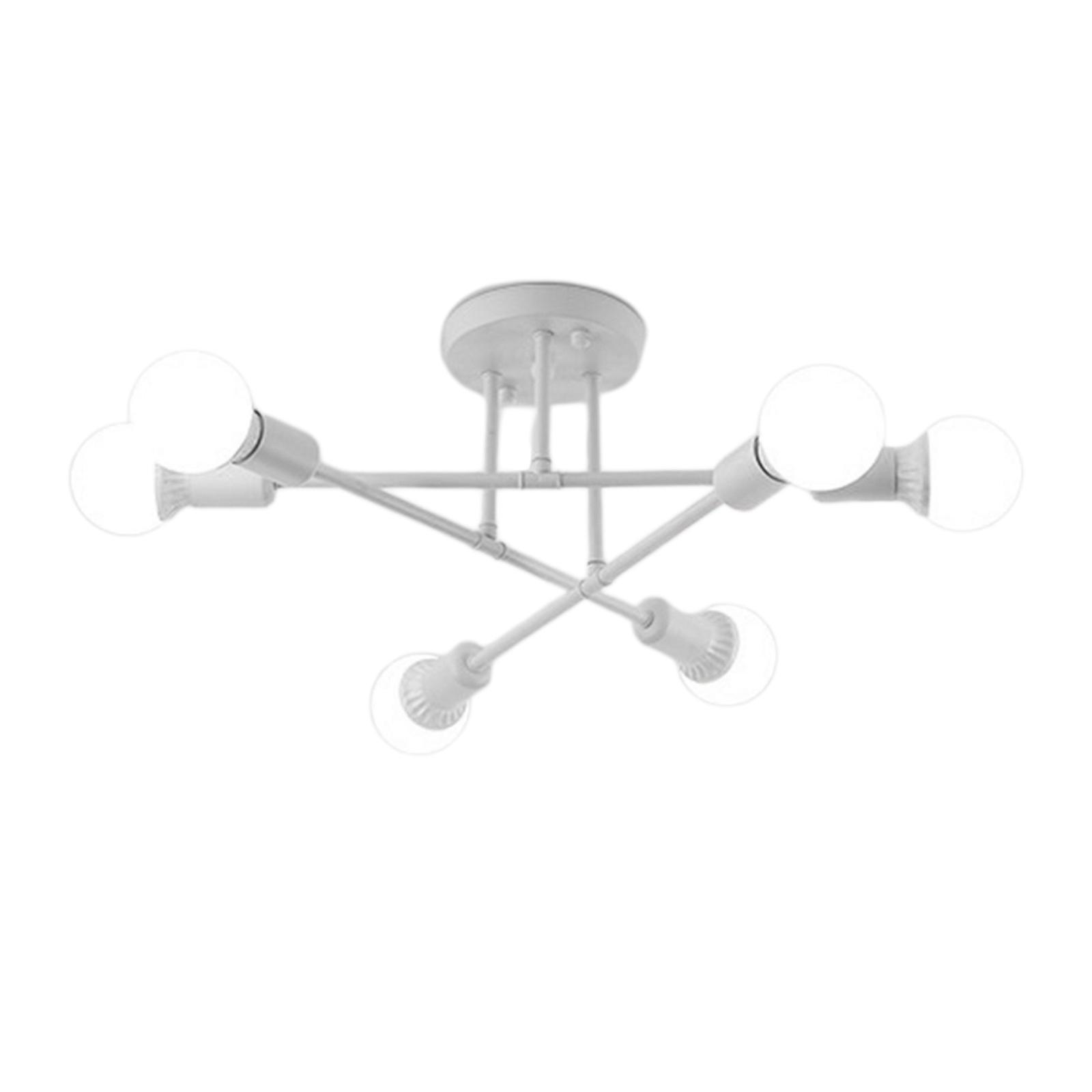 Ceiling Light Modern Wrought Iron Chandelier Ceiling Lamp for Home Bar Decor