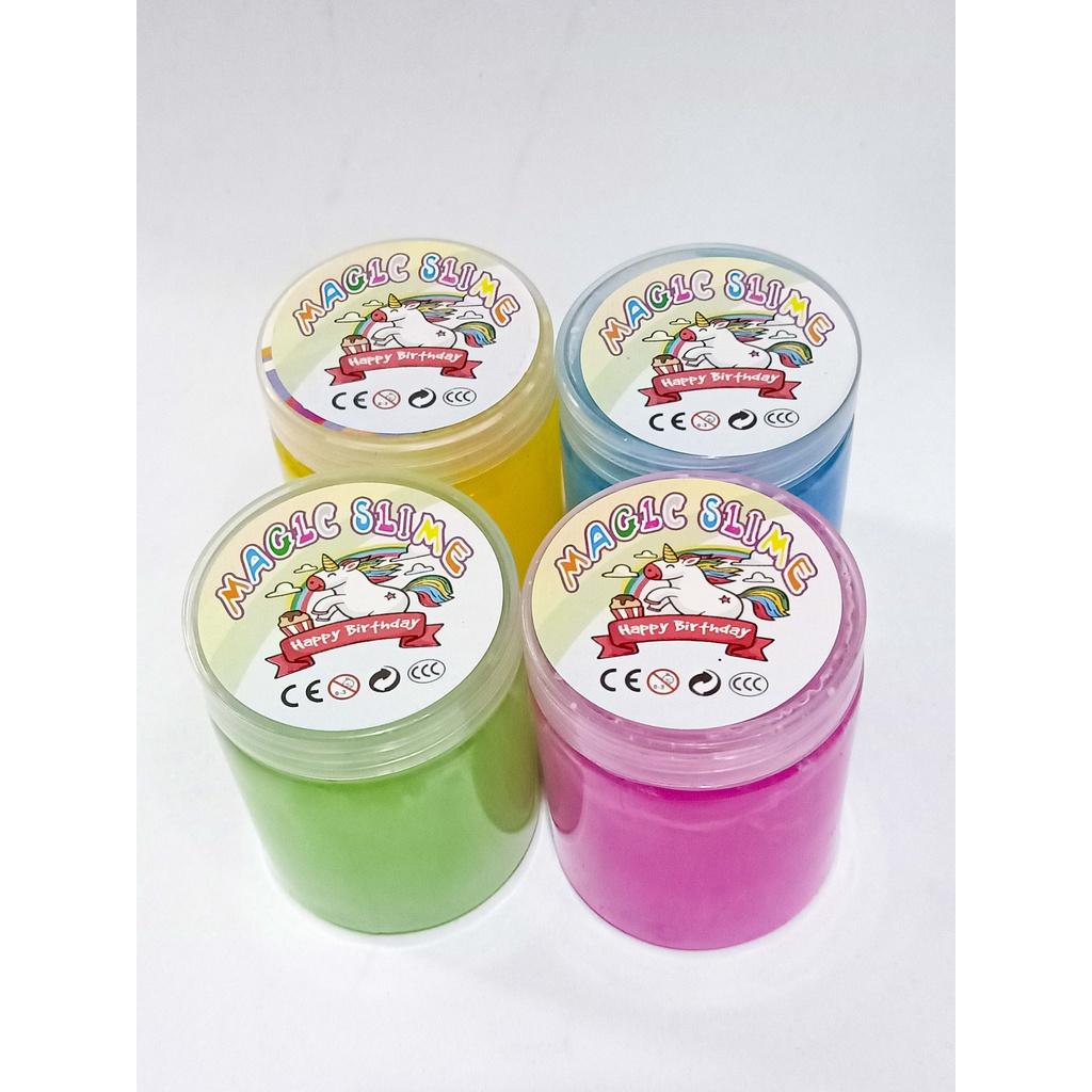 Slime Happy BirthDay Ngựa Lọ Đặc Slam Gudetama Squishy