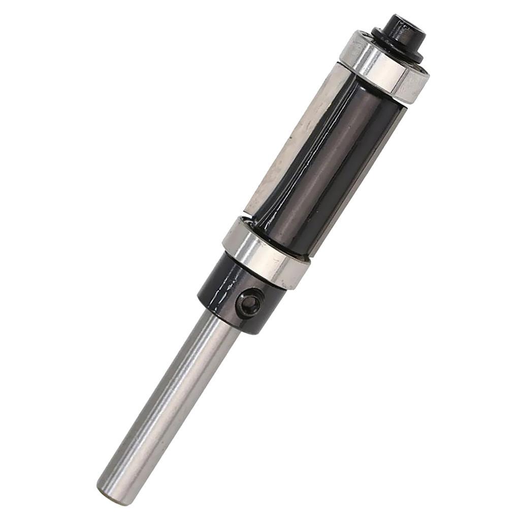 2Pcs 1/4" Shank 1/2" Cutting Dia Flush Trim Router Bit for Carpenter 25/38mm