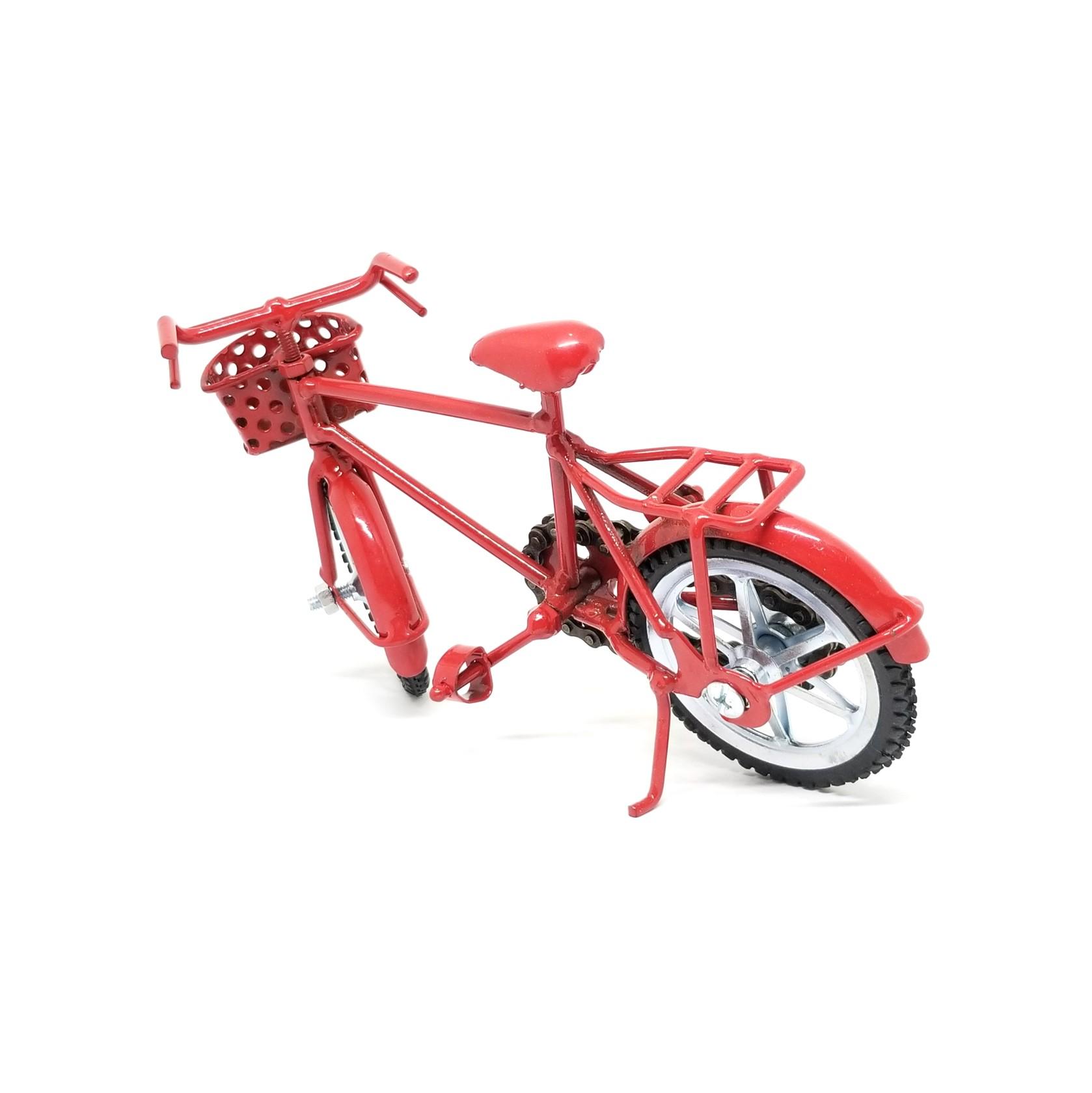 Mô Hình Xe Đạp Sắt - Mô hình Die-Cast kiểu dáng xe đạp với chất liệu sắt mạ sơn tĩnh điện - Mô hình đồ chơi xe đạp với bánh răng xích thật [Thương Hiệu Mỹ Nghệ Phúc Loan]