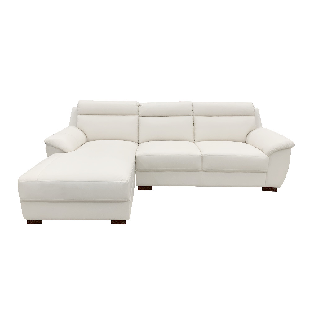 Sofa Góc L/Trái SYMPHONY Màu Trắng Index Living Mall