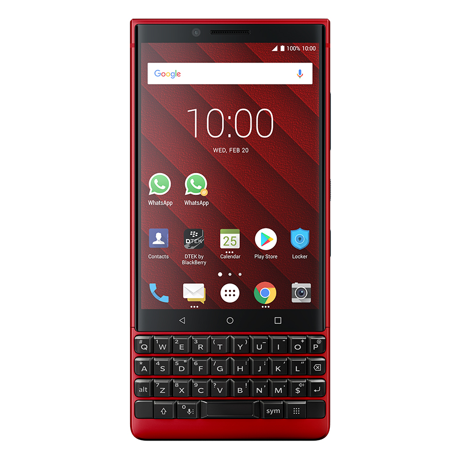 Điện Thoại Blackberry Key 2 Red Edition - Hàng Chính Hãng