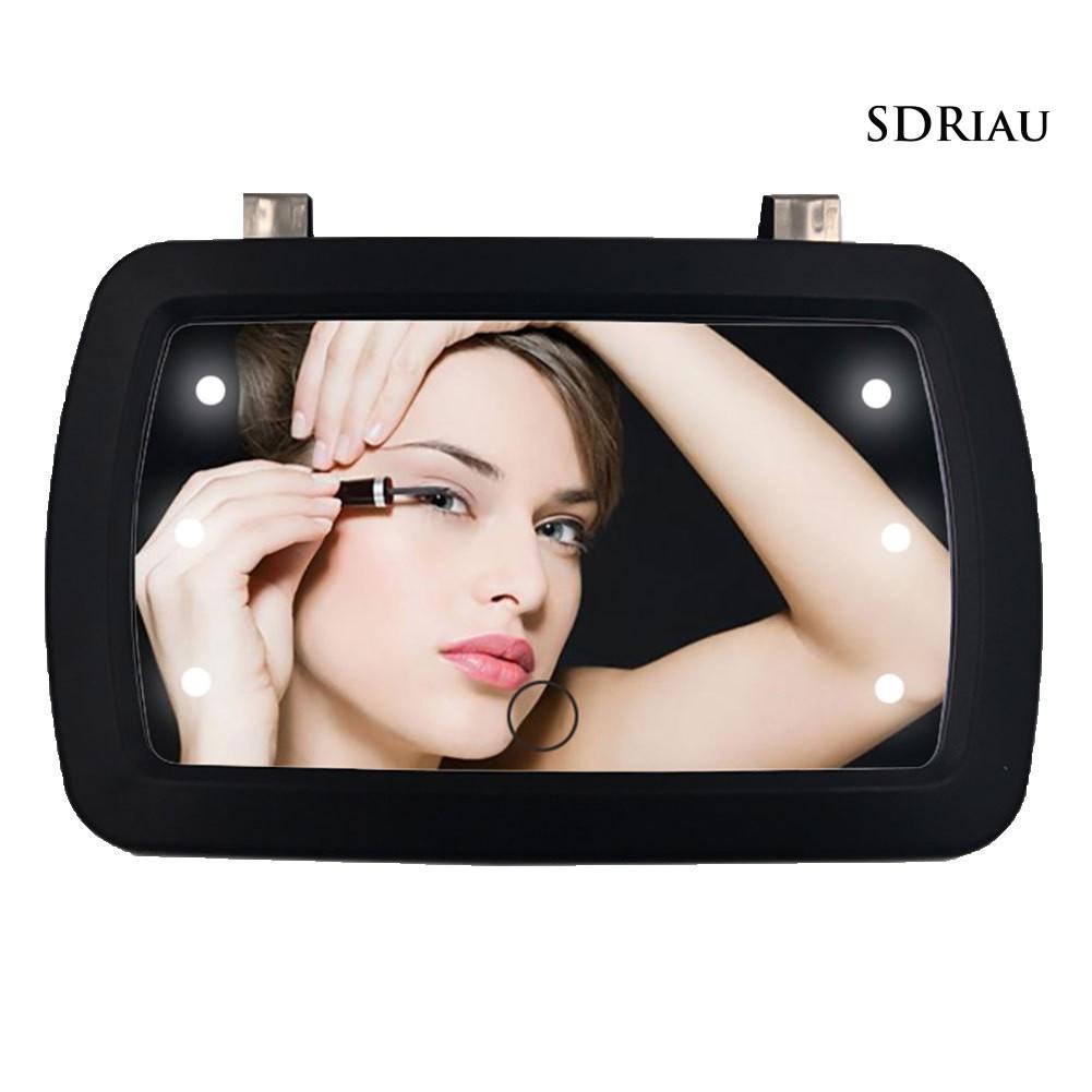 CLEAR Gương Trang Điểm Cảm Ứng Gắn Đèn Led Cho Xe Ô Tô