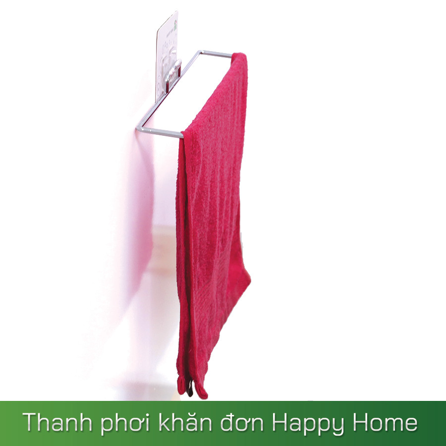 Thanh phơi khăn đơn Happy Home