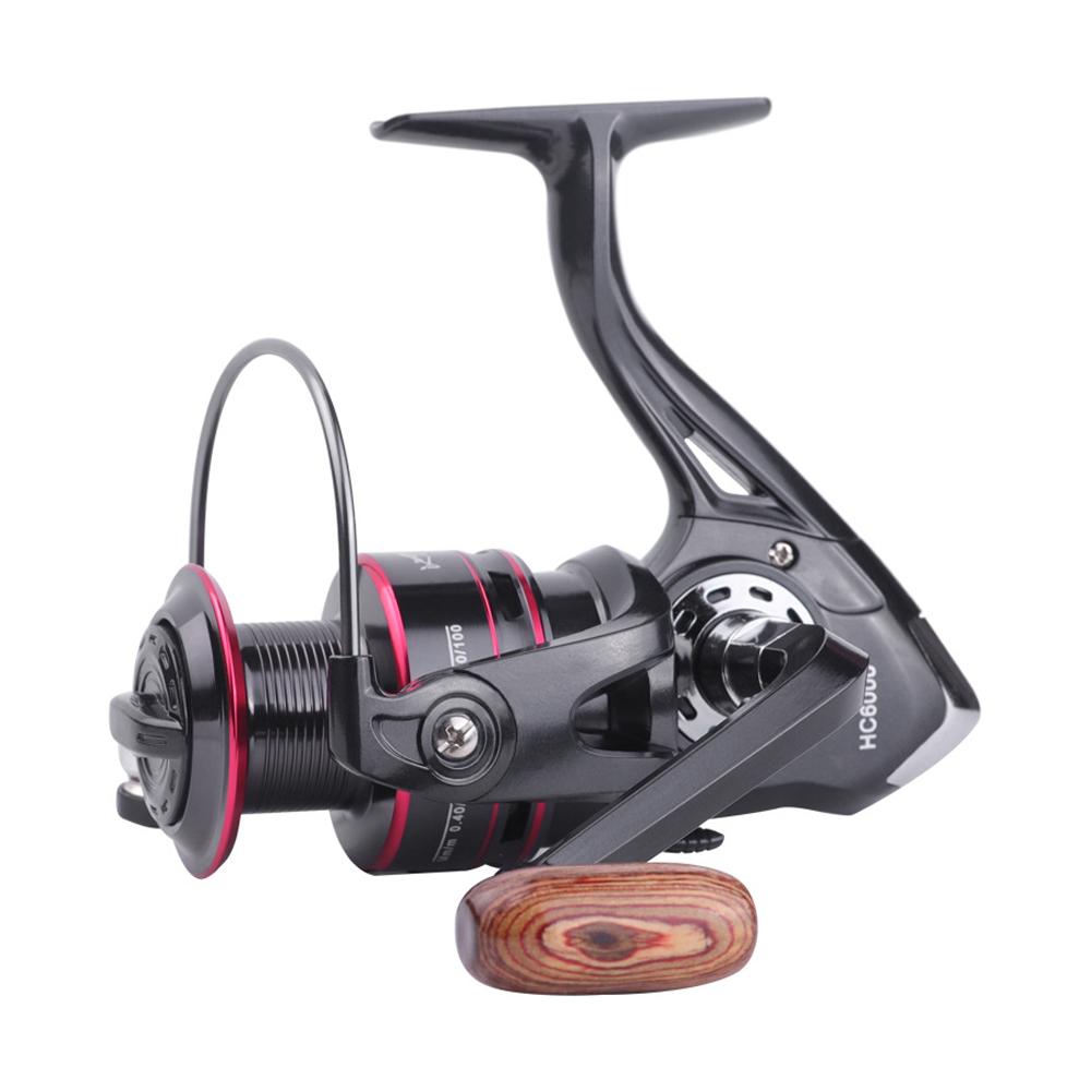 Máy câu cá cuộn tay quay kim loại đúc chất lượng cao