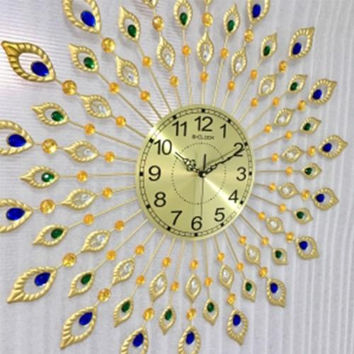 Đồng hồ treo tường GCLOCK loại to KT 750mm cao cấp làm từ kim loại sơn tĩnh điện chạy máy kim trôi chuẩn