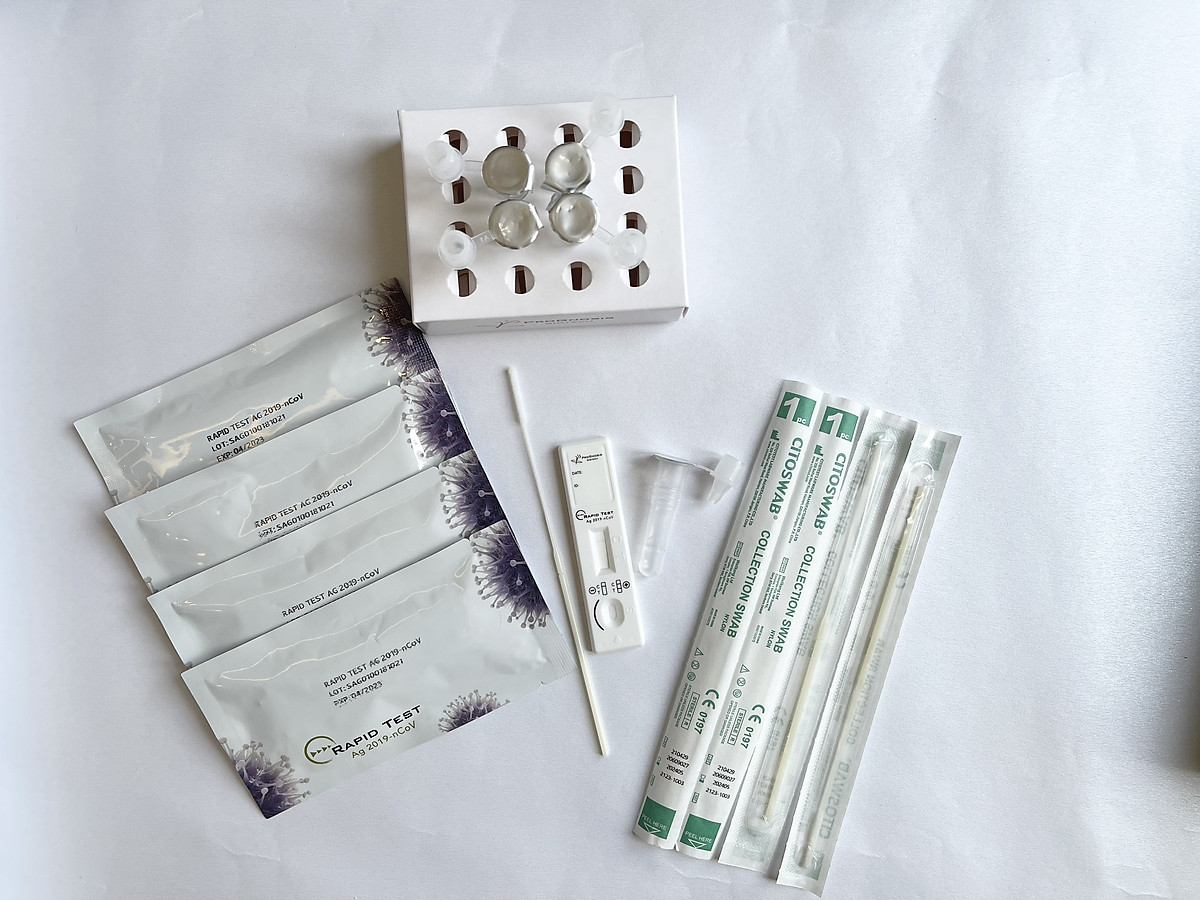 [Gift] Bộ Kit Test - Xét Nghiệm Nhanh COVID-19 Rapid Test Ag 2019 nCoV- Hy Lạp