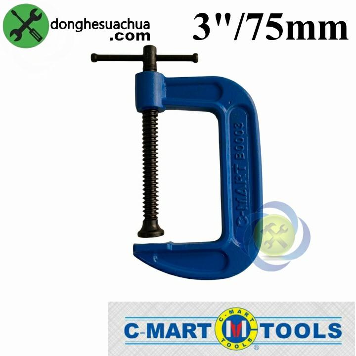Cảo chữ C C-Mart B0003-3 loại 3 inch 75mm