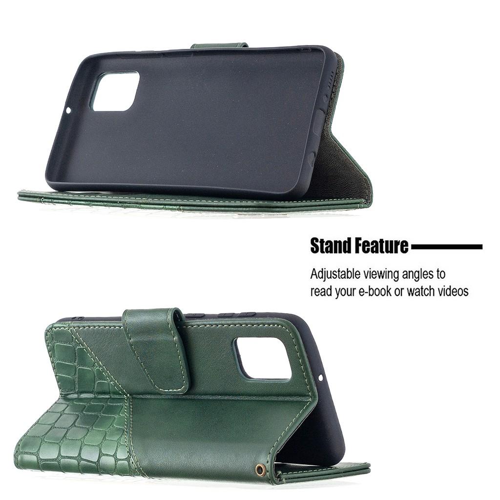 Ốp lưng da ví gập cho Samsung Galaxy S20 Ultra S20 FE S20 Lite S20 S10 S9 Plus S20+ S10+ S9+