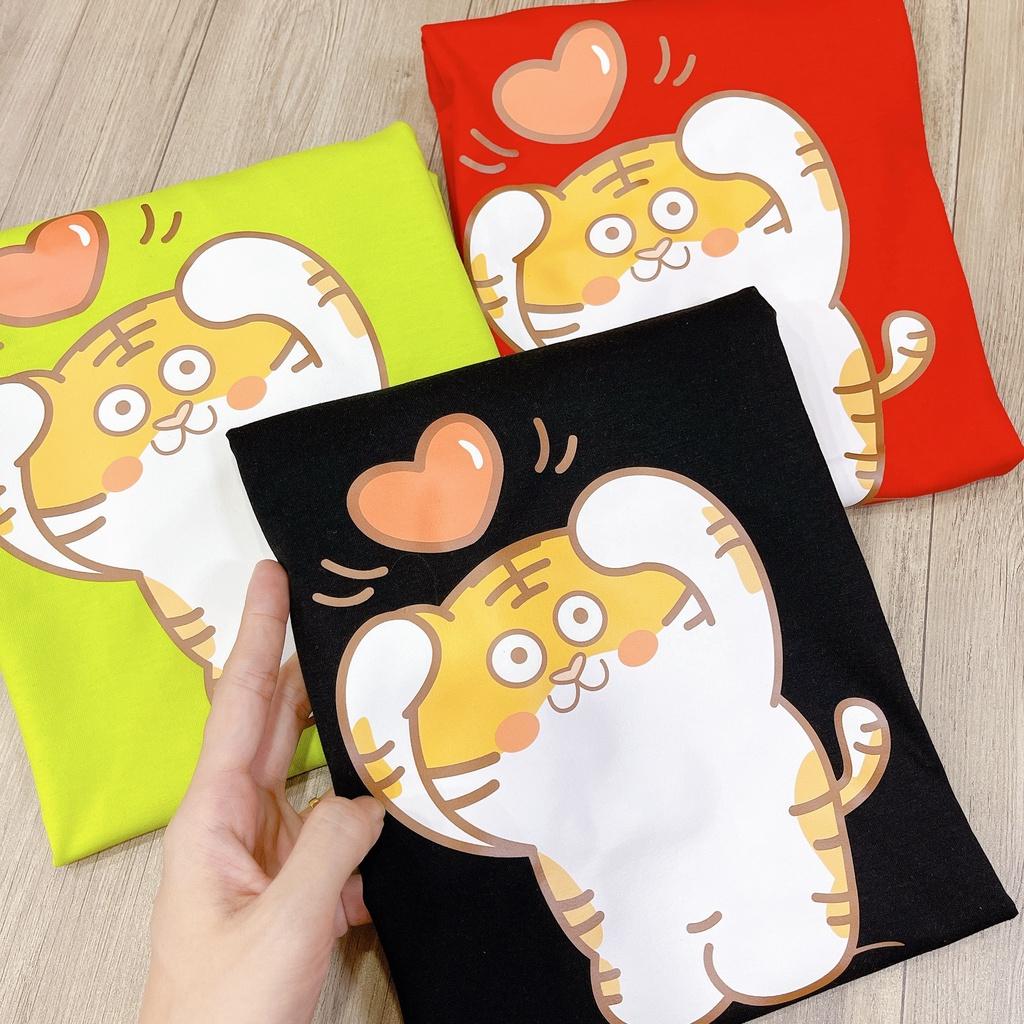 Áo Thun Tay Ngắn Unisex Đủ Size M L XL - CỌP THẢ TIM 2022