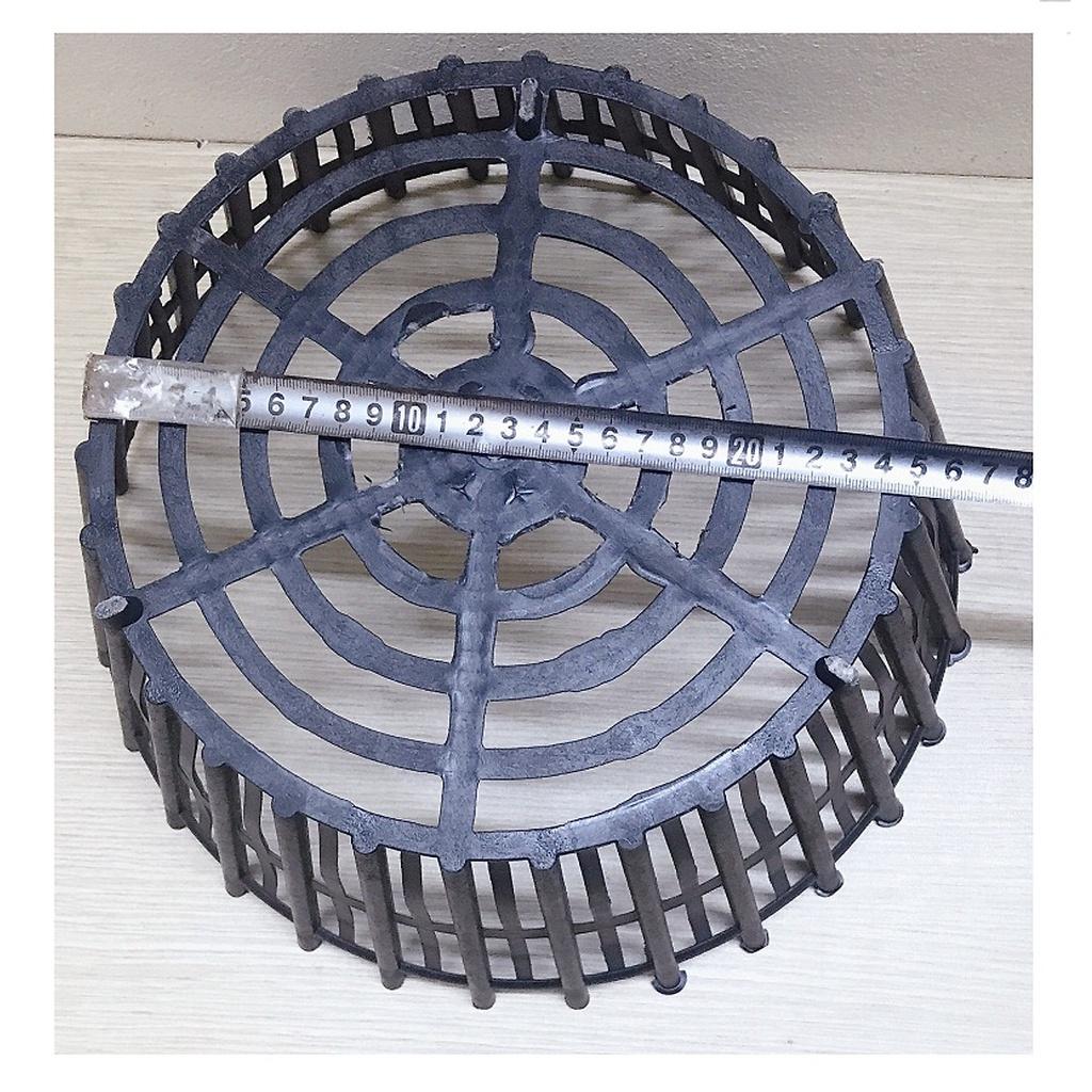 CHẬU NHỰA GIẢ GỖ TRỒNG LAN PHI 35