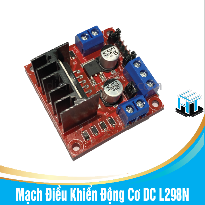 Mạch Điều Khiển Động Cơ DC L298N