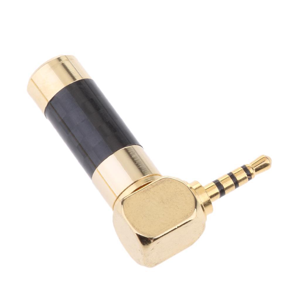 Professional 2.5mm Jack Gold Plated Audio Stereo adapter Converter for Headphone