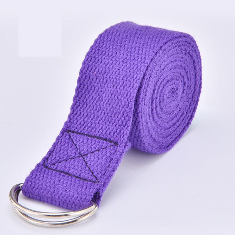 Combo 3 dụng cụ hỗ trợ tập Yoga hiệu quả : 2 gạch trơn + 1 dây đai cotton