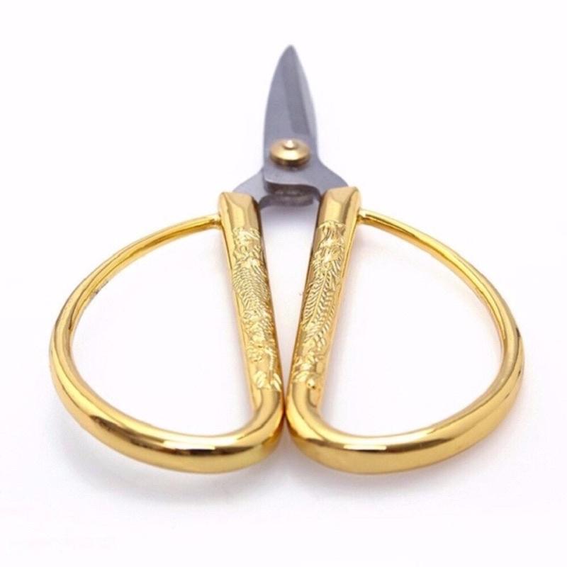 Sỉ 25k -Kéo Vàng Rồng Phụng Cao Cấp , Kéo Cắt Gà