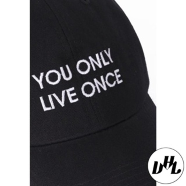 Nón kết, mũ lưỡi trai YOU ONLY LIVE ONCE cá tính form cứng chuẩn thời trang (ẢNH THẬT)