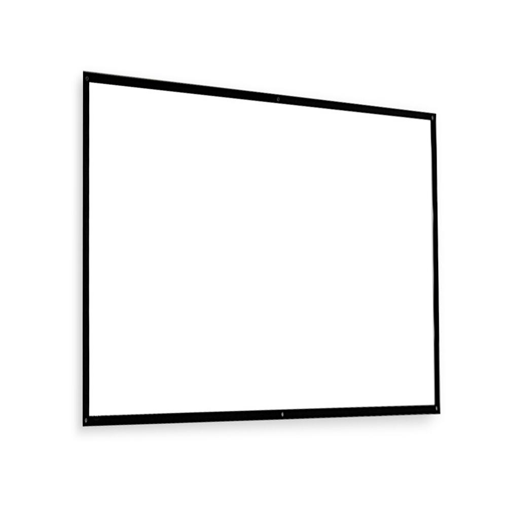 Màn hình máy chiếu 120 inch di động có thể gập lại HD 16: 9 phía trước chống nhăn