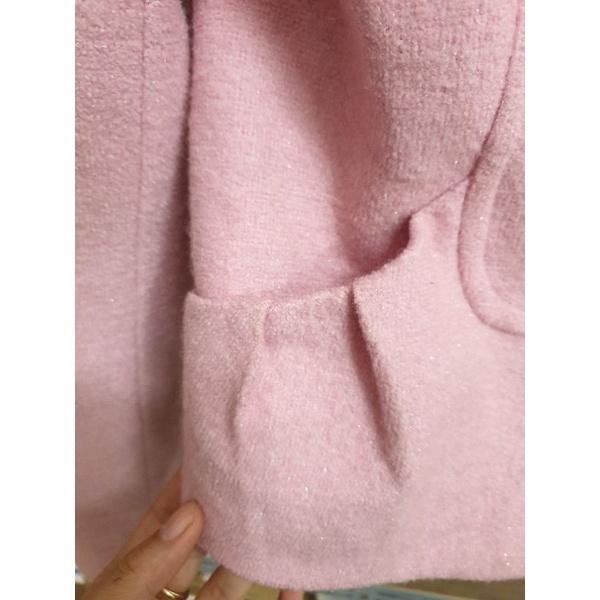 Áo dạ hồng bèo vai size m l nhỏ