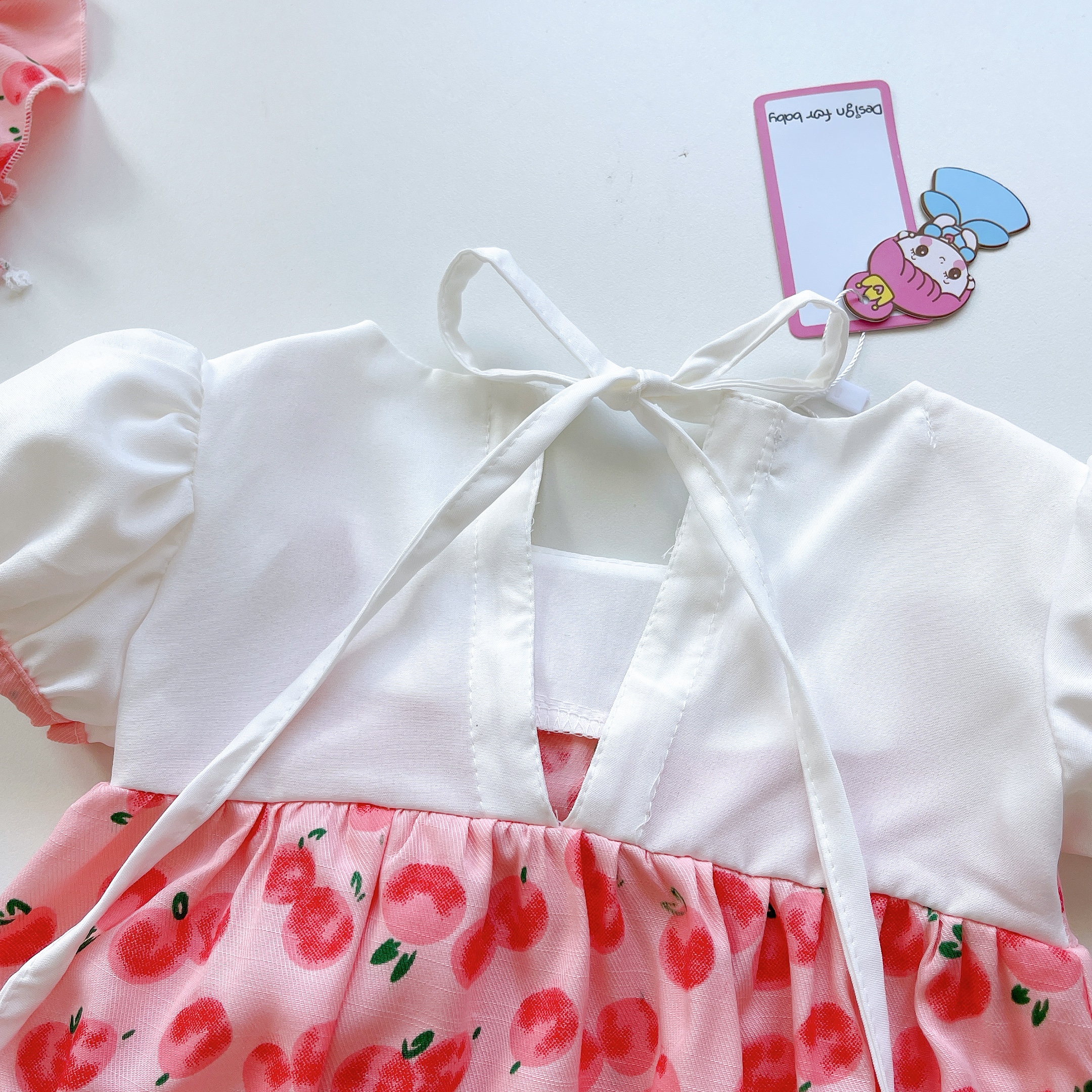 Body Hoạ Tiết Quả Mọng Xinh Xắn Cho Bé Gái Sơ Sinh Đến 12kg, Bodysuit Kèm Nón Và Giày Cho Bé Gái