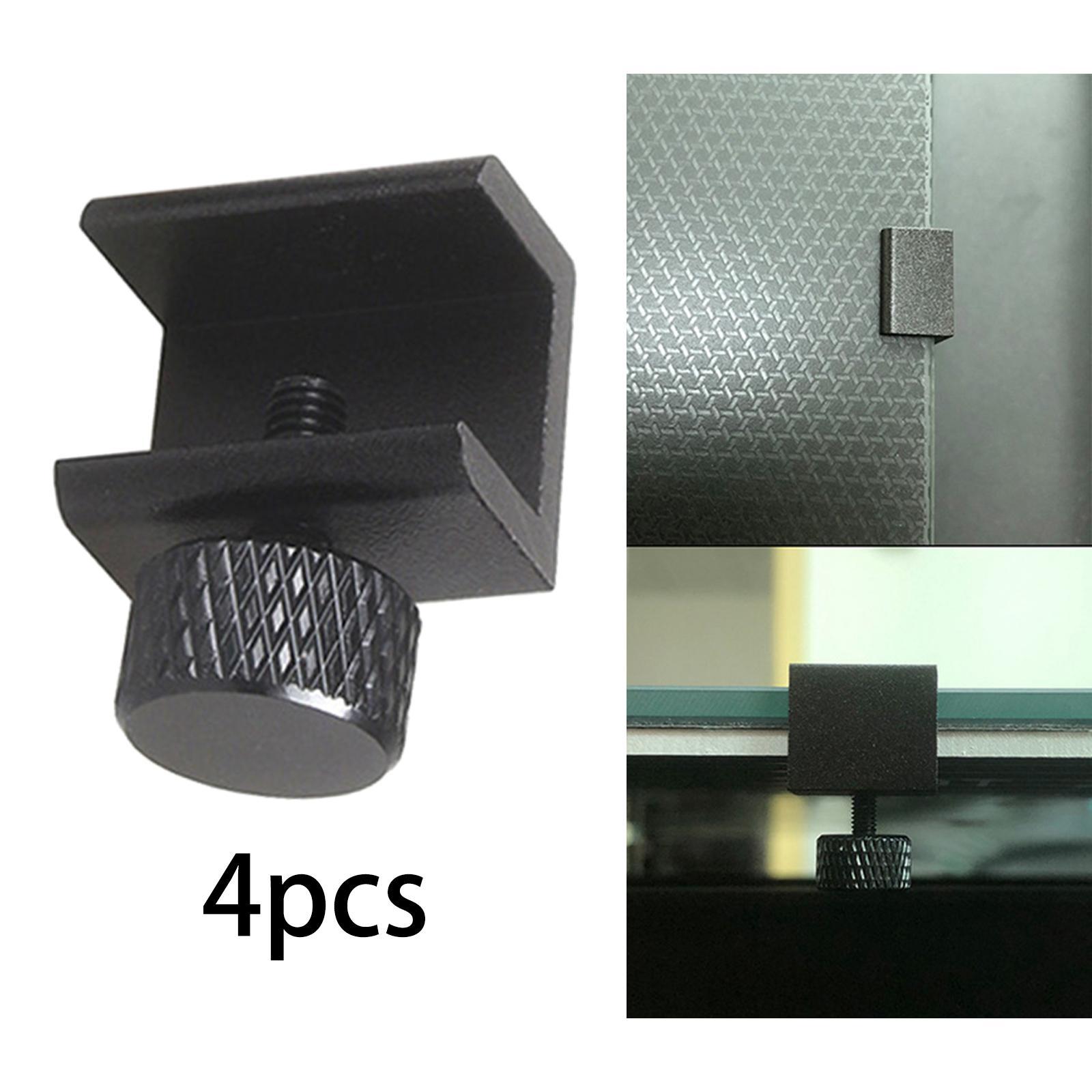4 Pieces 3D Printer Glass Bed Clips Replace Professional for Most 3D Printer