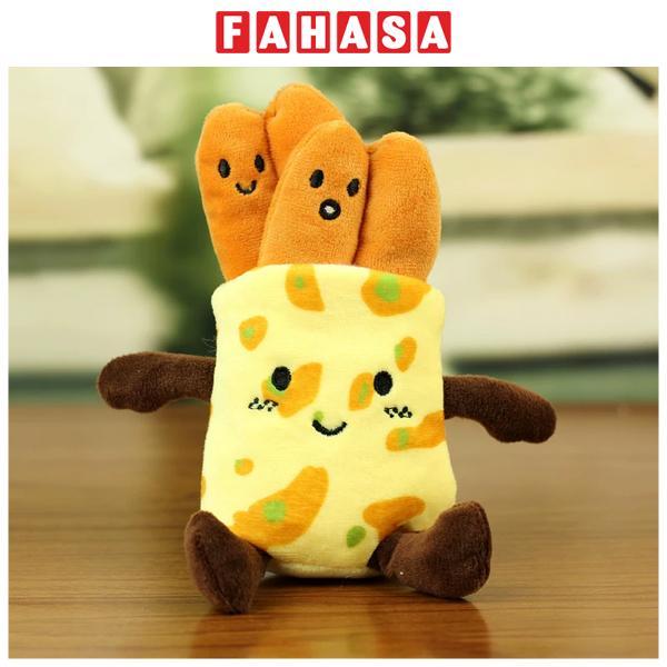 Móc Khóa Thú Bông Yellow French Fries - HGT-28