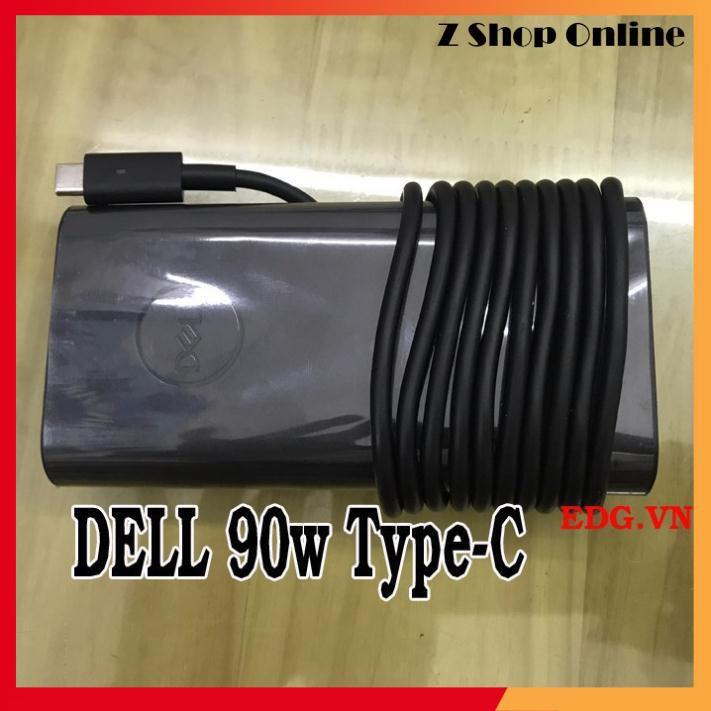 Sạc Dùng Cho Laptop Dell 90W Oval Type-C BH 12 tháng 20V- 4.5A  USB C OVAL
