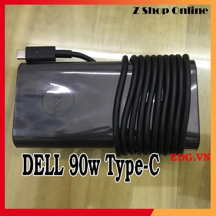 Sạc Dùng Cho Laptop Dell 90W Oval Type-C BH 12 tháng 20V- 4.5A (90W) USB C OVAL