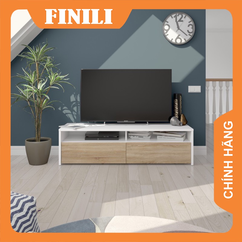 Kệ tivi để sàn, Kệ tivi phòng khách cao cấp gỗ công nghiệp an cường FH25