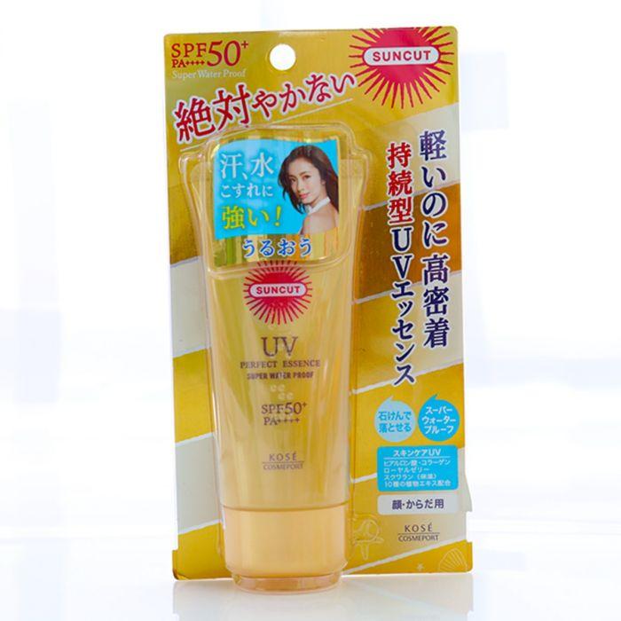 Tinh Chất Chống Nắng Kosé Suncut Perfect UV Protect Esscence Super Waterproof 60g và 110g