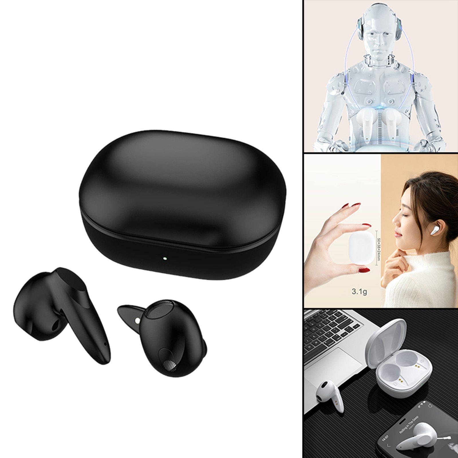 Bluetooth Buds Wireless Headphones for Sports Waterproof Black